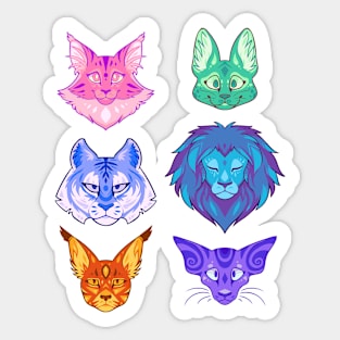 Cats Sticker